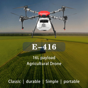 EV416 16L Agricultural Spraying Drone Folding Frame Waterproof Design